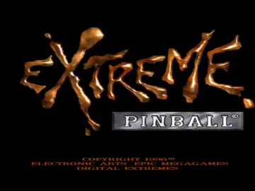 Extreme Pinball (EU) screen shot title